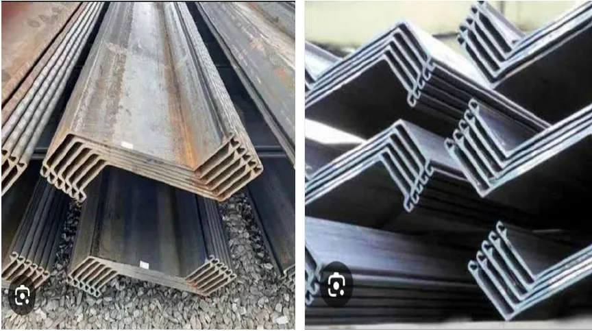 Steel sheet piles