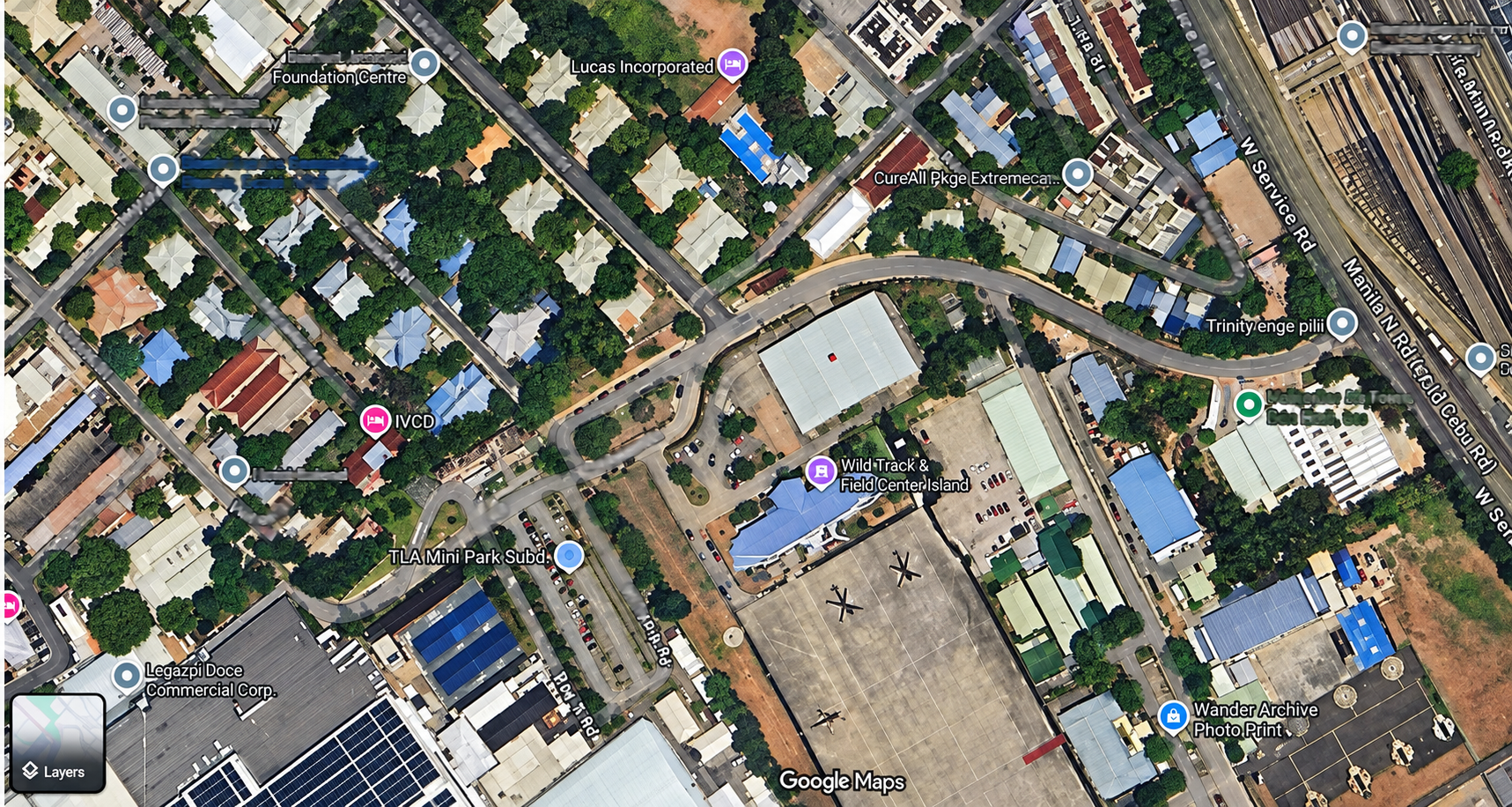 Typhoon Shelter Hangar, CJAV - aerial site view