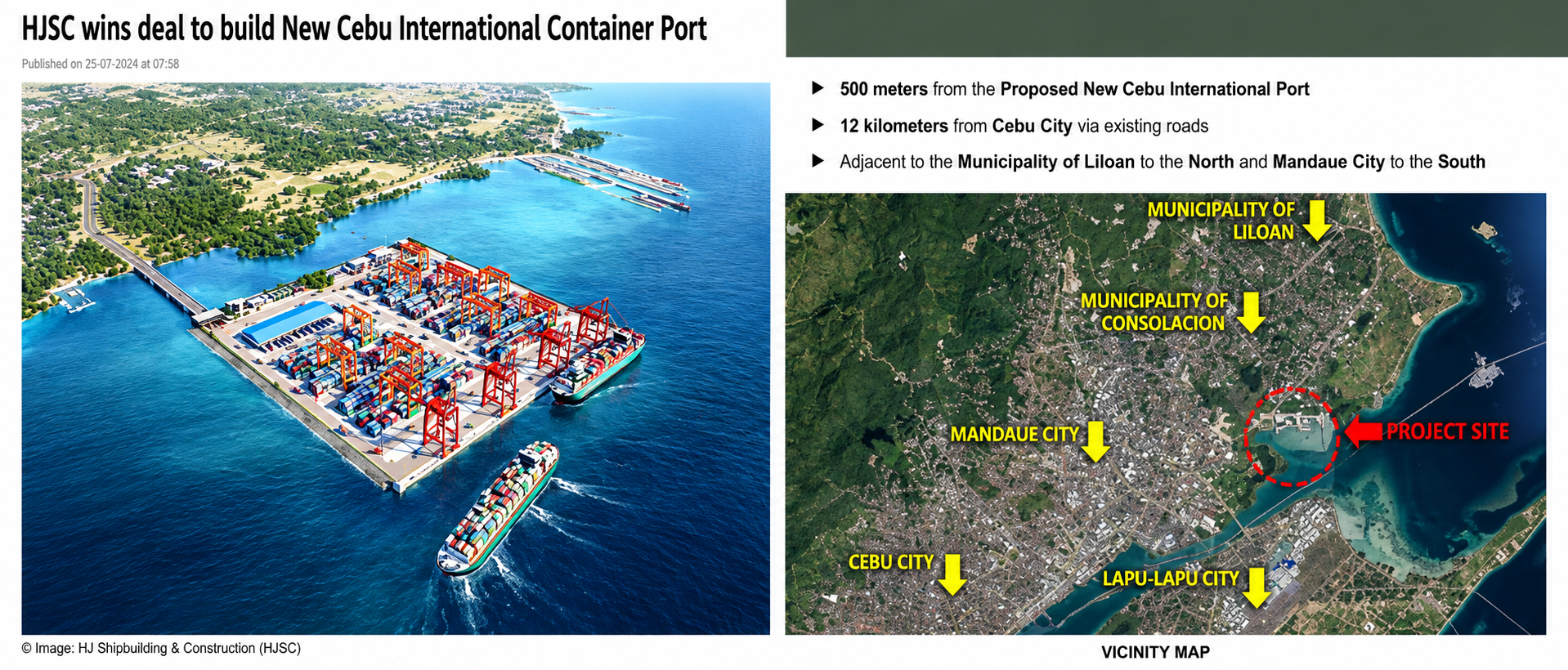 Dredging and Desilting, Tayud, Cebu - company profile illustration
