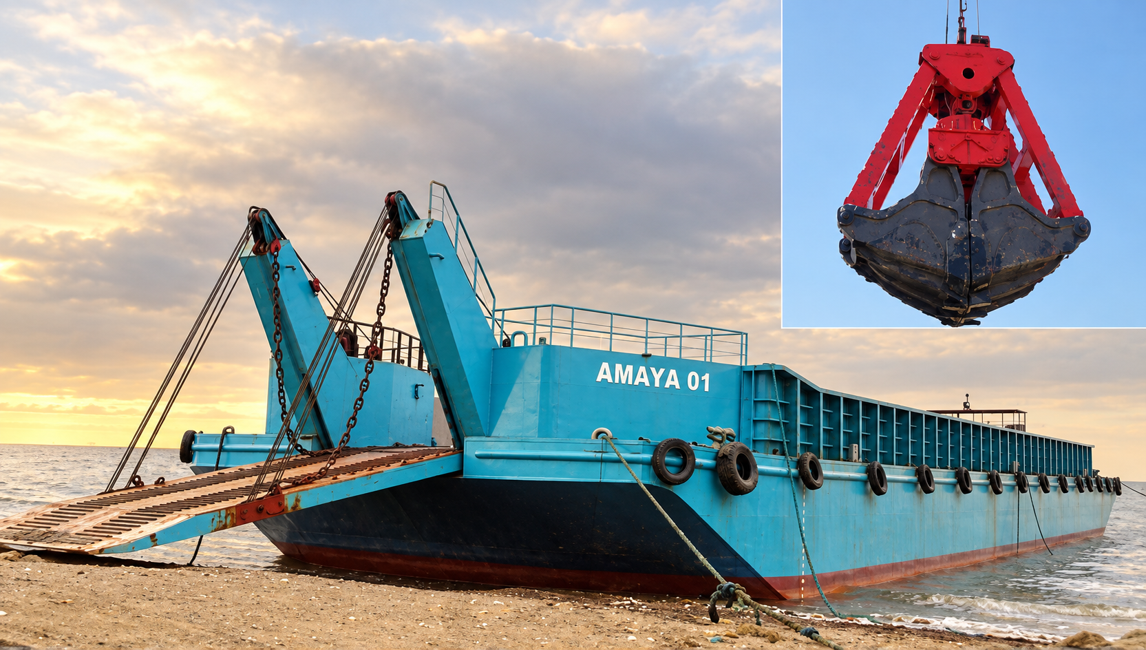 Dredging and Desilting, Tayud, Cebu - company profile illustration