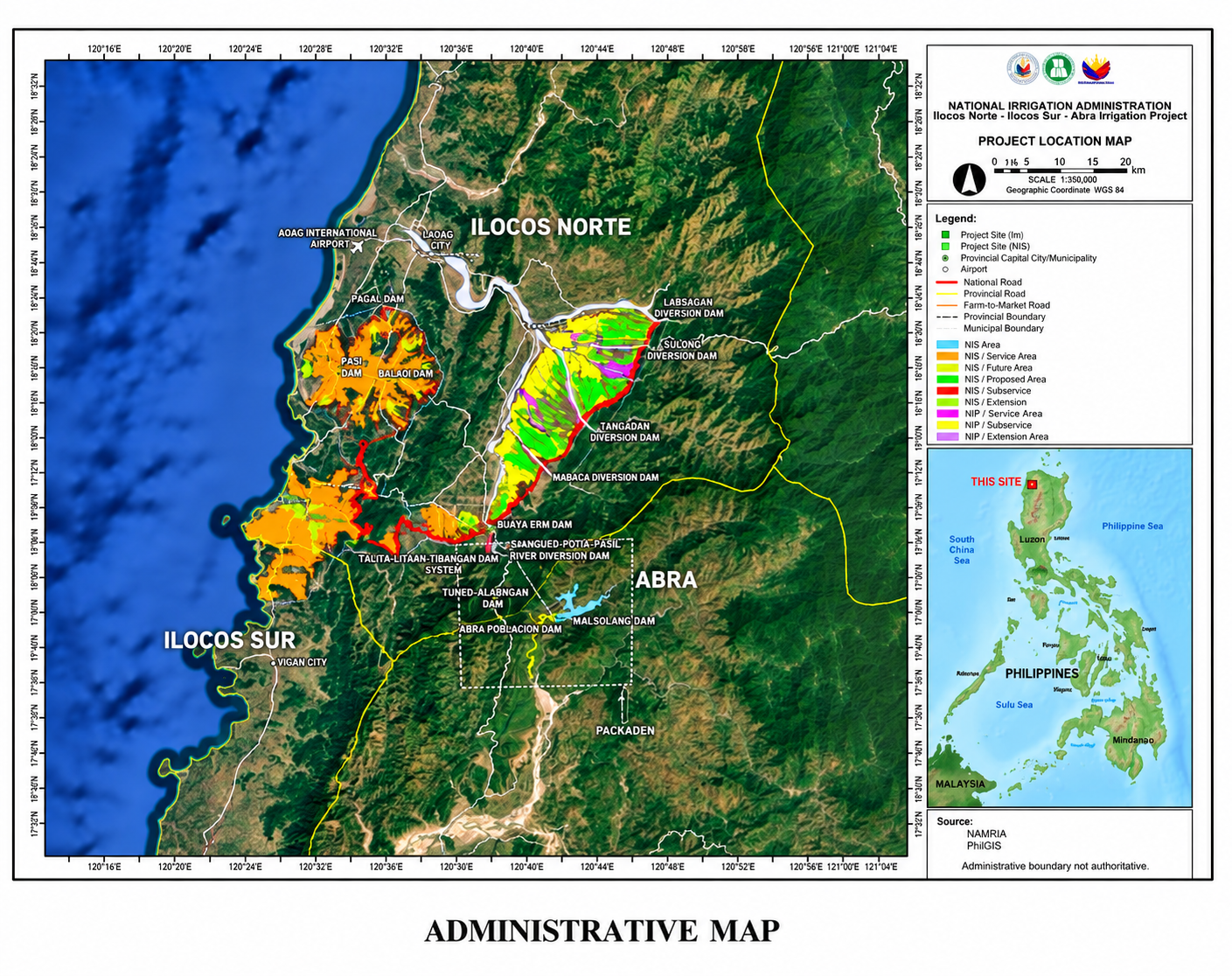 Ilocos Norte, Ilocos Sur, and Abra Irrigation Project - company profile illustration
